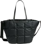 VeeCollective Porter Basque Water Resistant Quilted Recycled Nylon Tote