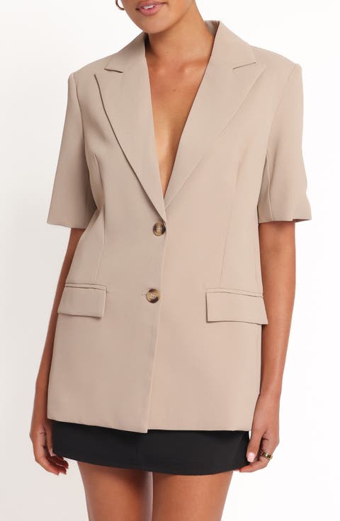 Nora Short Sleeve Blazer