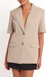 Petal & Pup Nora Short Sleeve Blazer