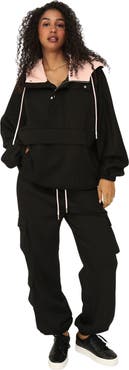 Belle & Bloom Best Of Me Panelled Hoodie