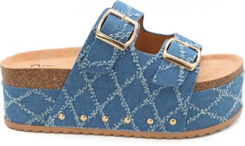Camila Platform Slide Sandal