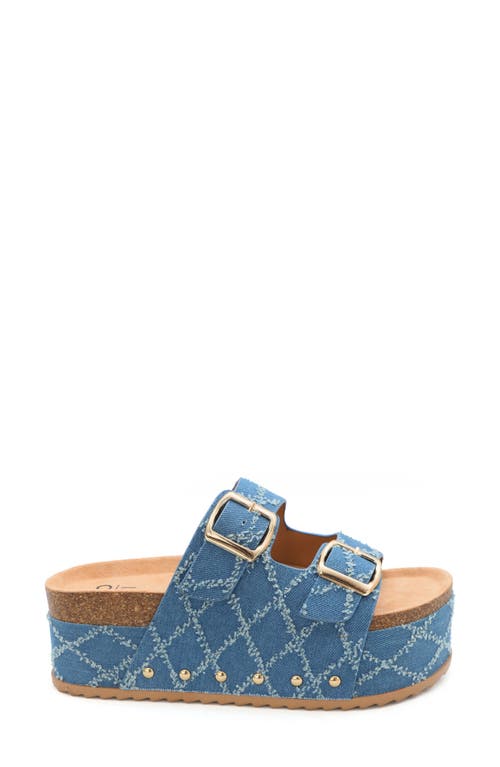 Yoki Camila Platform Slide Sandal