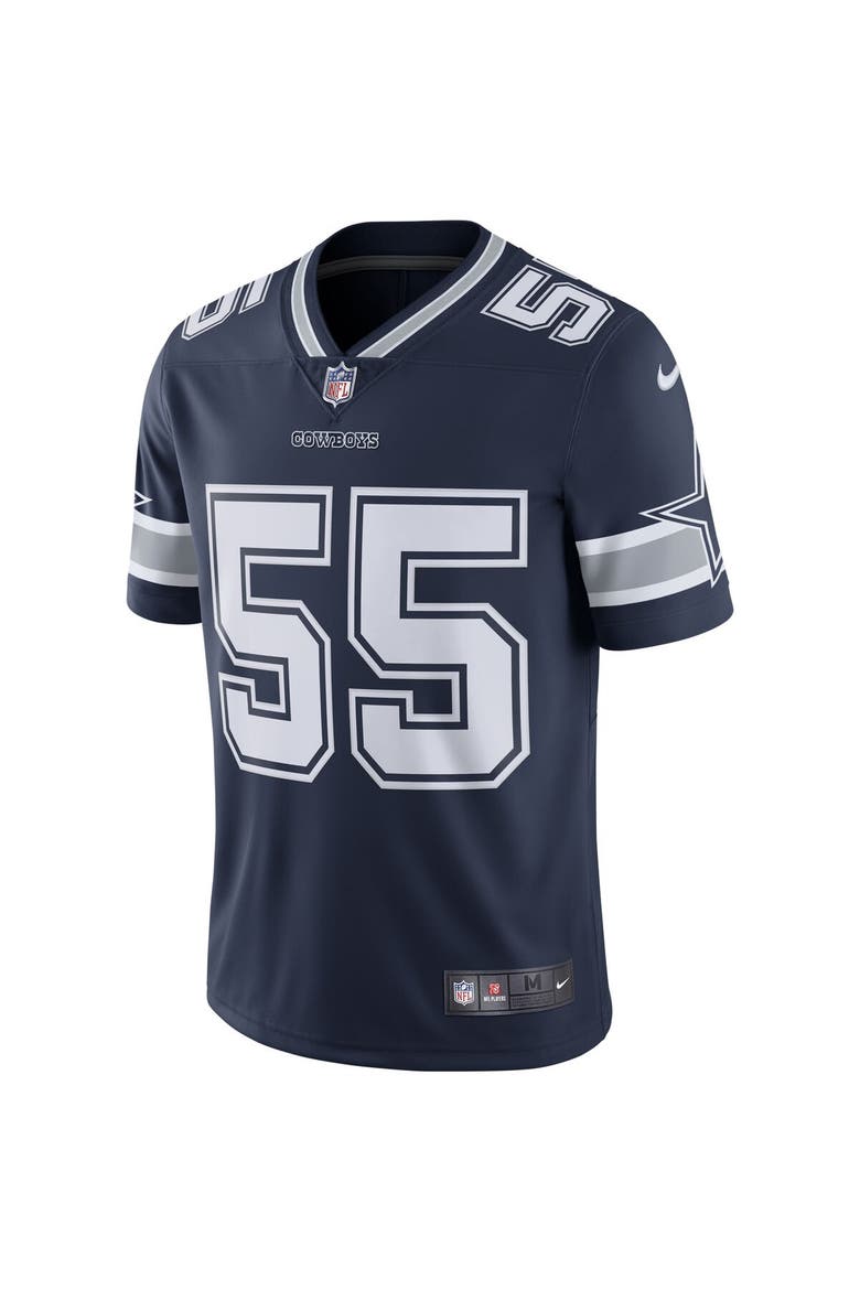 Men's Nike Leighton Vander Esch Navy Dallas Cowboys Vapor Limited Player Jersey, Alternate, color, Navy