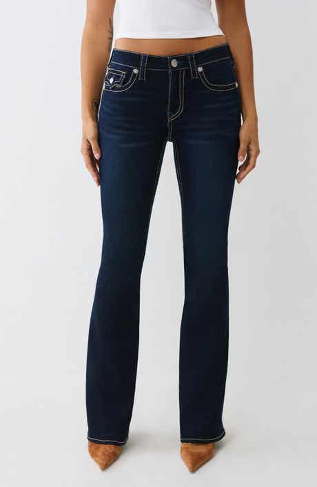 True Religion Joey Big-T Low Rise Flare Jeans