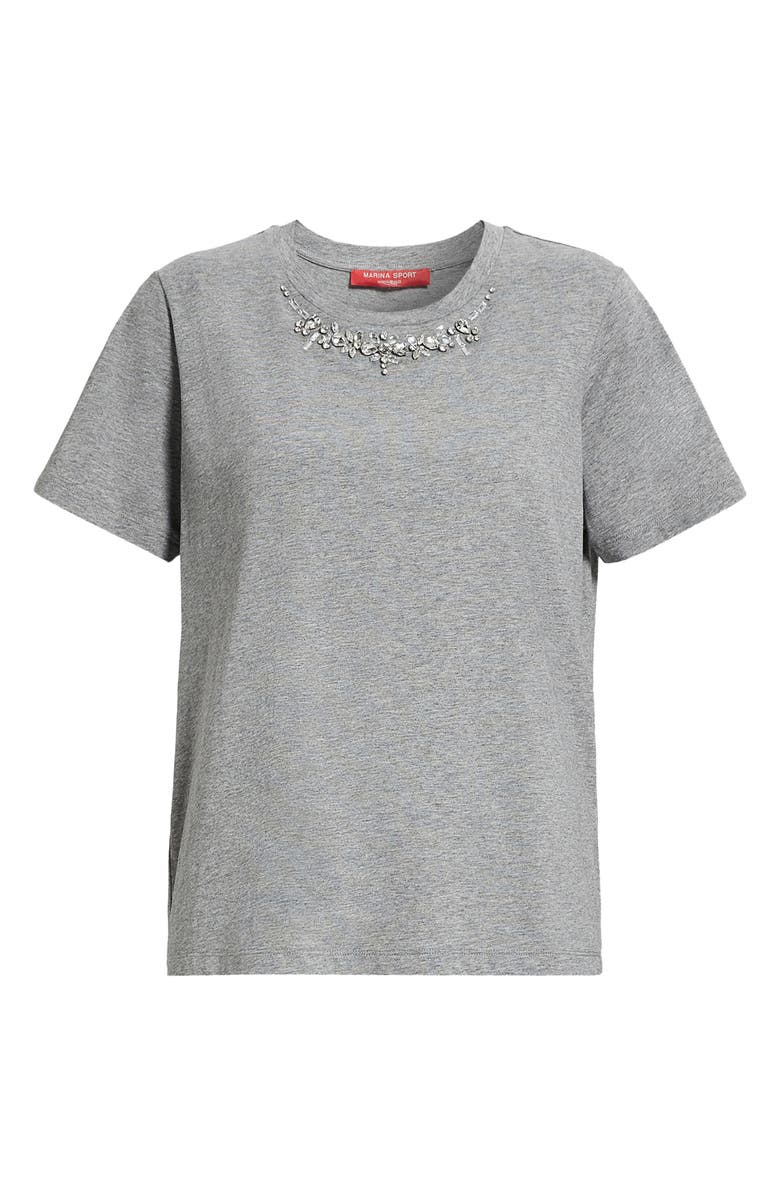 Marina Rinaldi Gallico Cotton T-Shirt, Alternate, color, 