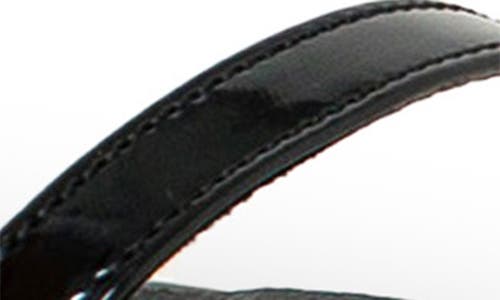 Chase & Chloe Chase And Chloe Nine Buckle Sandal In Black