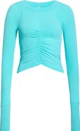 Free People FP Movement Tempo Ruched Long Sleeve T-Shirt