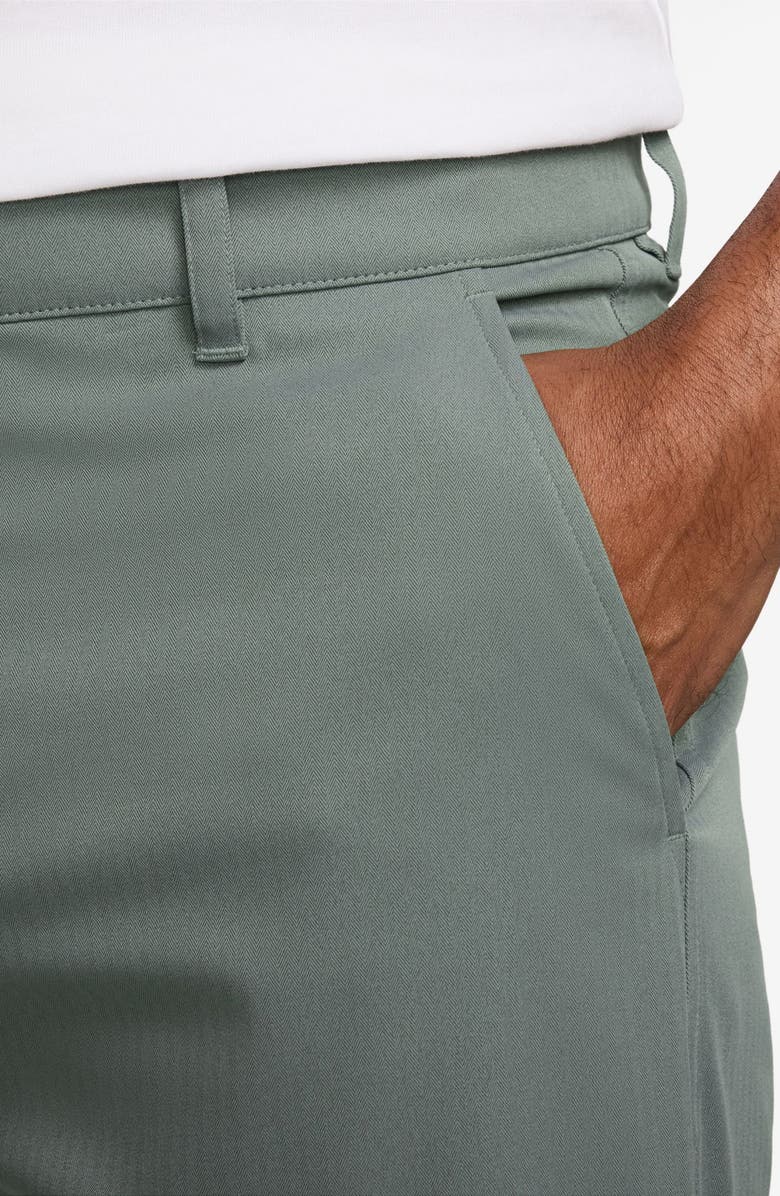 Nike Golf Dri-FIT 8-Inch Water Repellent Chino Golf Shorts, Alternate, color, 364 Clay Green/Clay Green