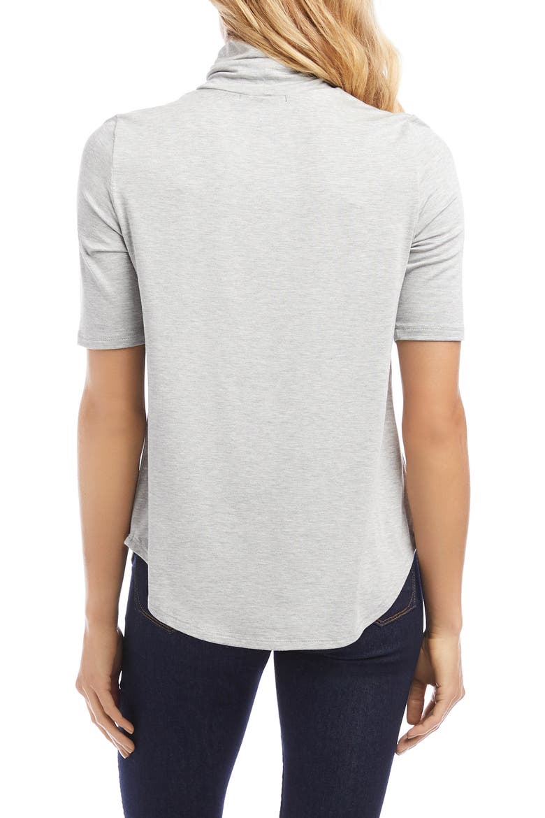 Pencil Sleeve Turtleneck, Alternate, color, LIGHT HEATHER GREY