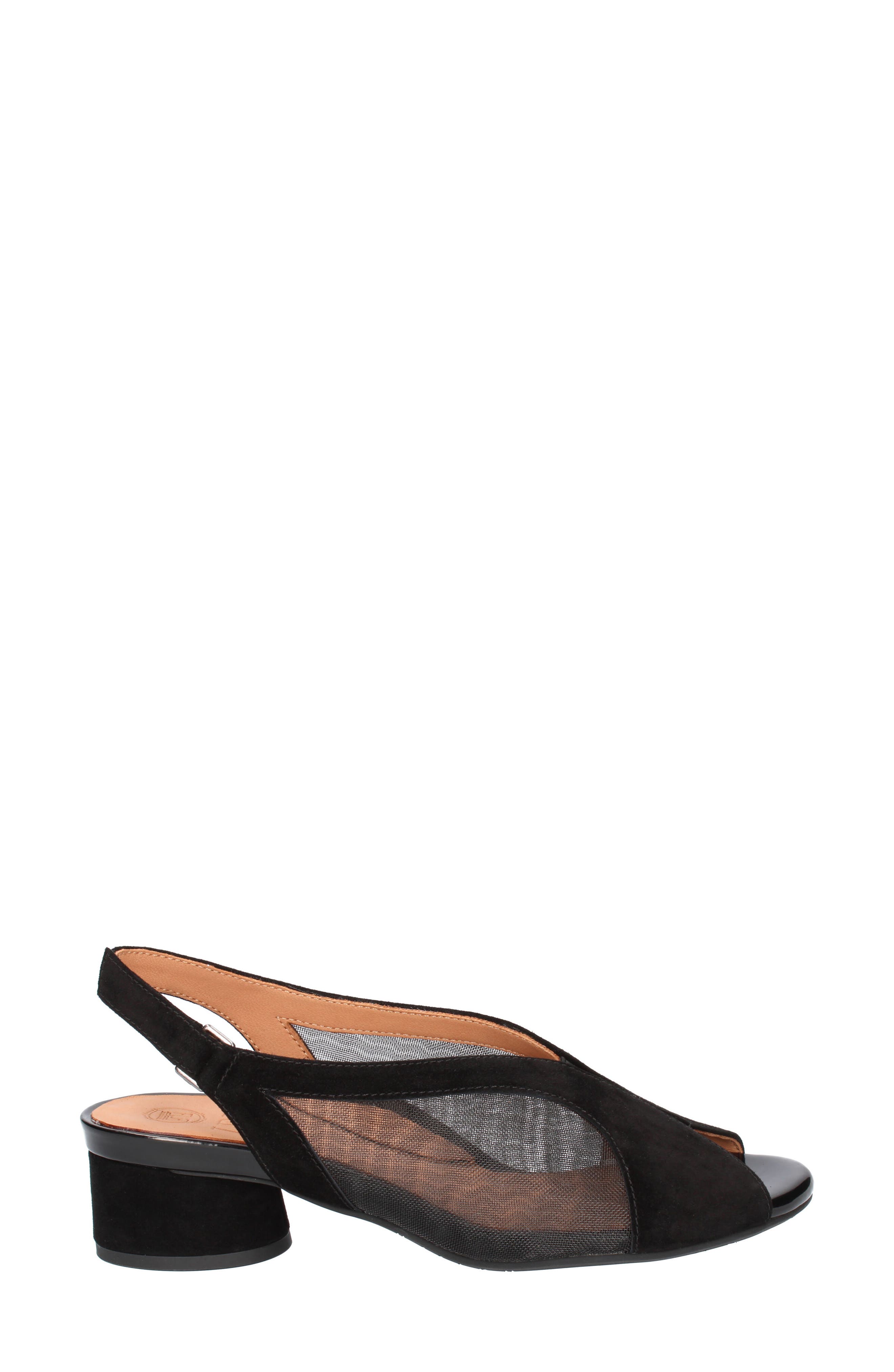 L'Amour des Pieds Estefana Slingback Sandal, Alternate, color, Black
