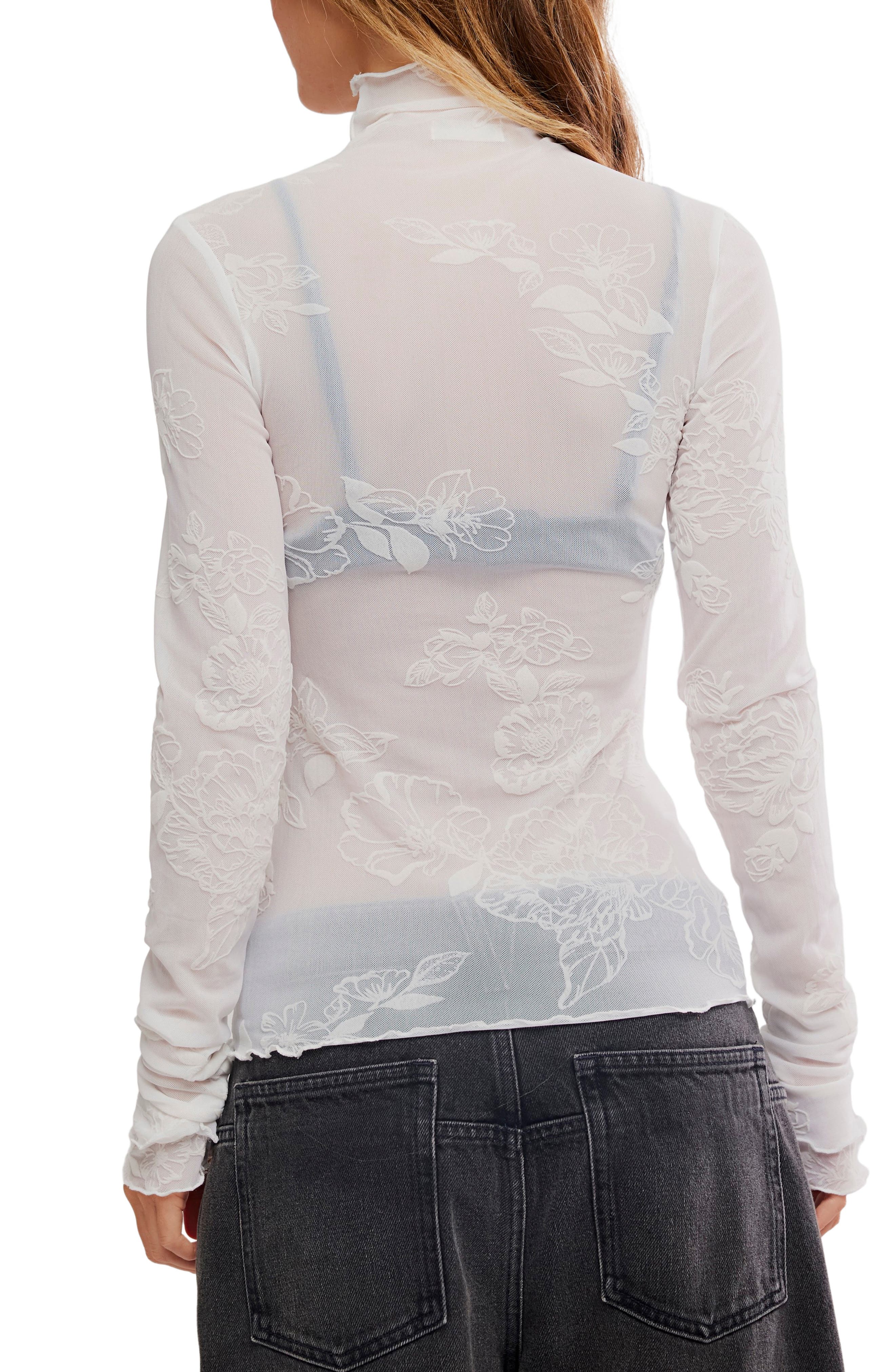 You Decide Lace Mesh Top - image 2
