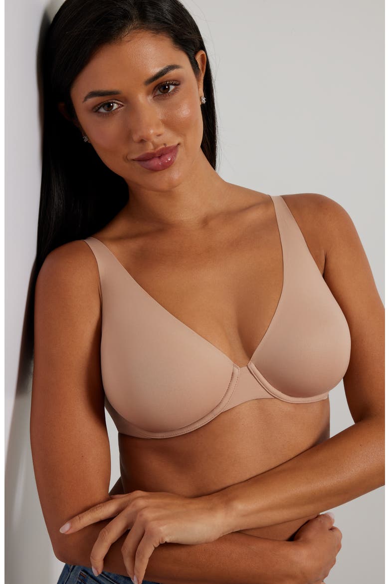 Better Than Braless™ Underwire Bra, Alternate, color, SAND