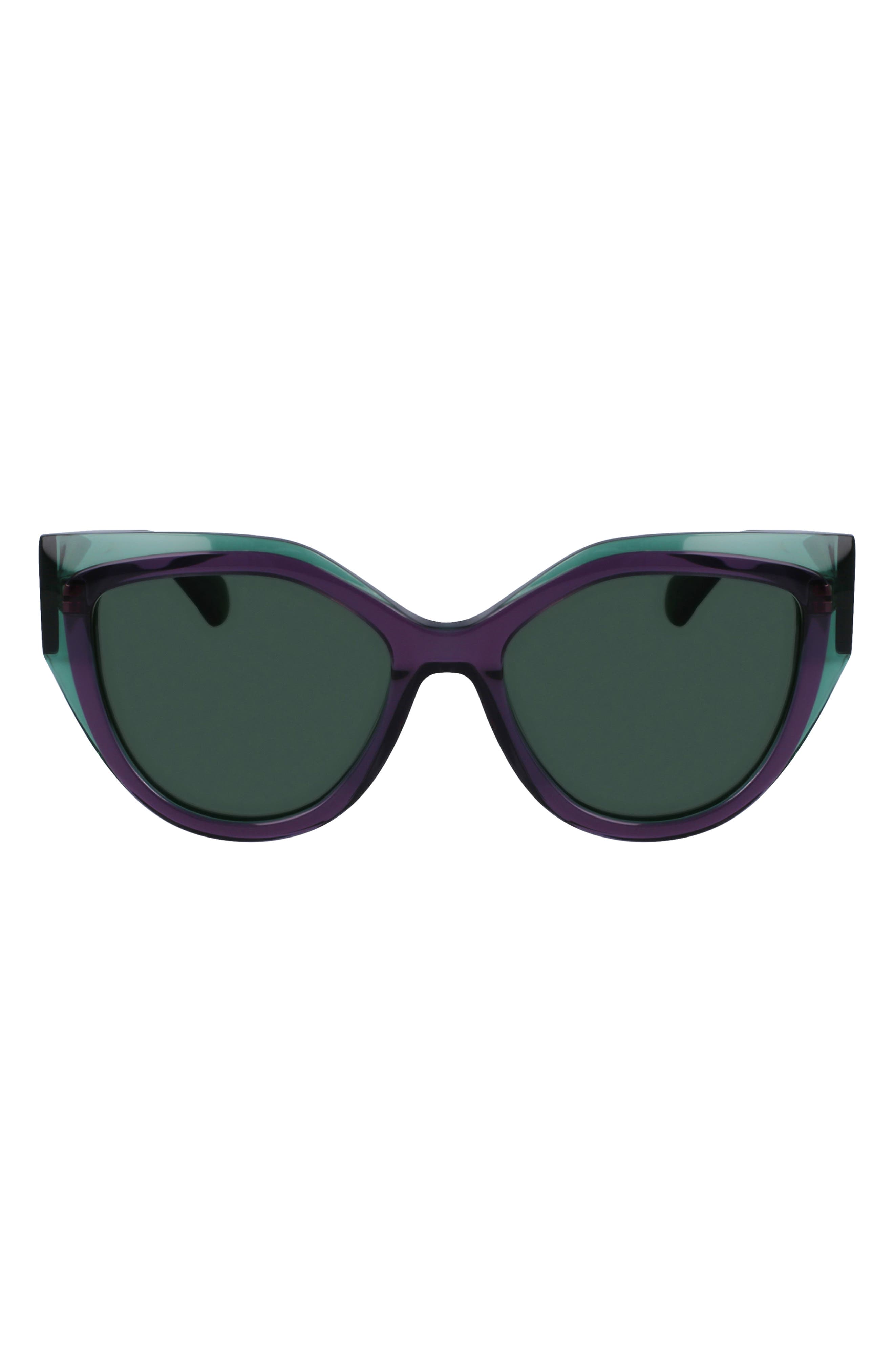 Classic Logo 53mm Cat Eye Sunglasses