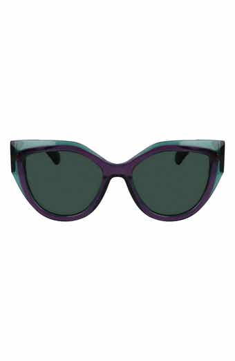 Classic Logo 53mm Cat Eye Sunglasses