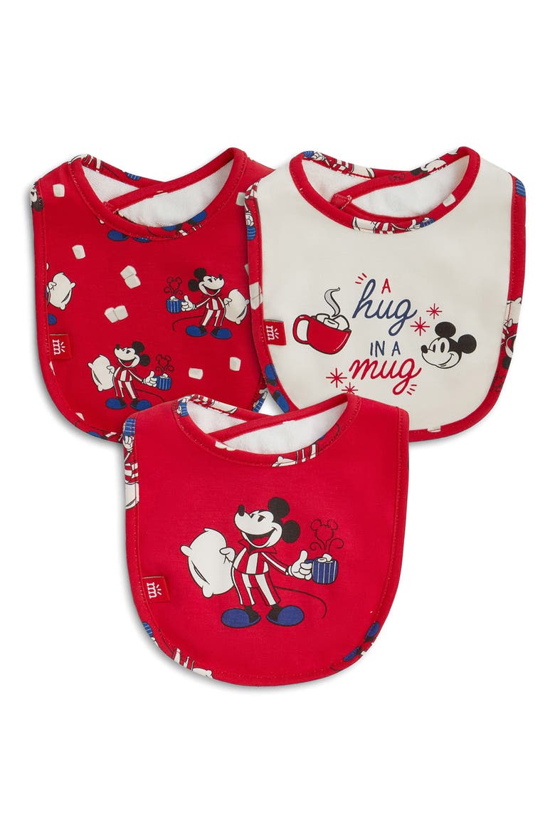 Cocoa Club Right Fit Bibs 3-Pack, Main, color, REDCO