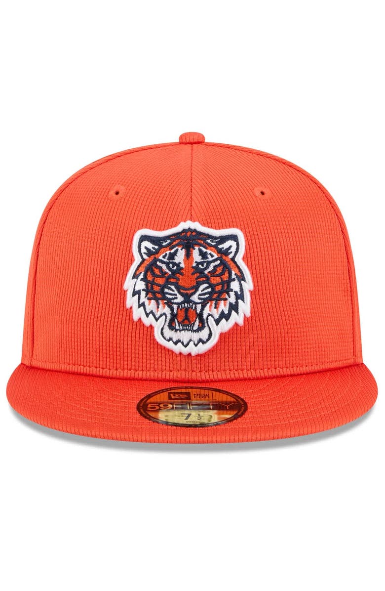 New Era Men's New Era  Orange Detroit Tigers 2025 Spring Training 59FIFTY Fitted Hat, Alternate, color, 