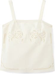 MANGO Embroidered Tank