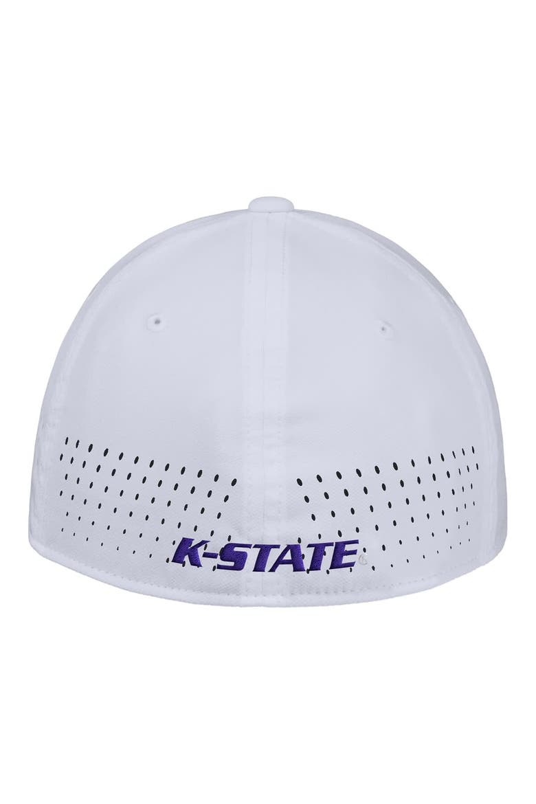 Men's Nike White Kansas State Wildcats 2025 On-Field Performance Flex Hat, Alternate, color, White