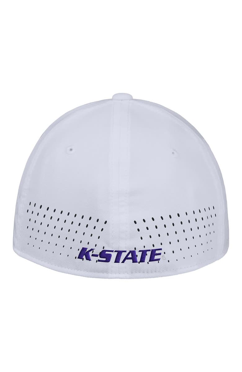 Nike Men's Nike White Kansas State Wildcats 2025 On-Field Performance Flex Hat, Alternate, color, White
