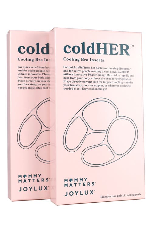 Mommy Matters Coldher™ 2-pack Cooling Bra Inserts In Grey