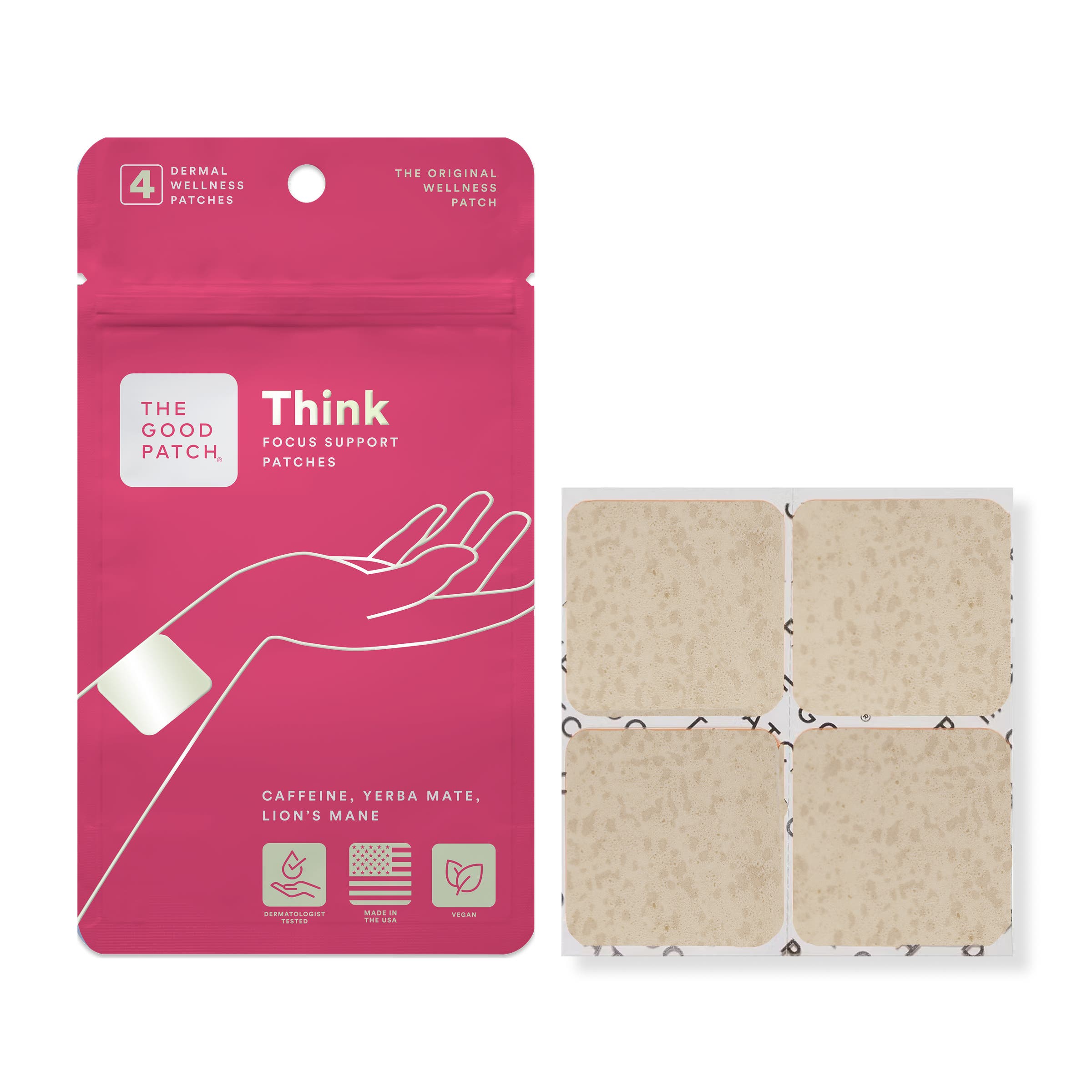 The Good Patch Think Wellness Patch in None at Nordstrom