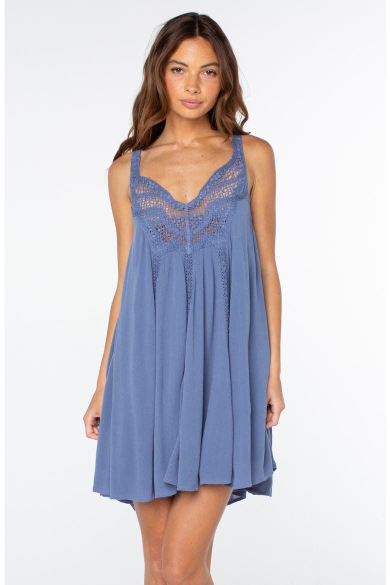 Sunswept Minidress, Alternate, color, WILD WIND