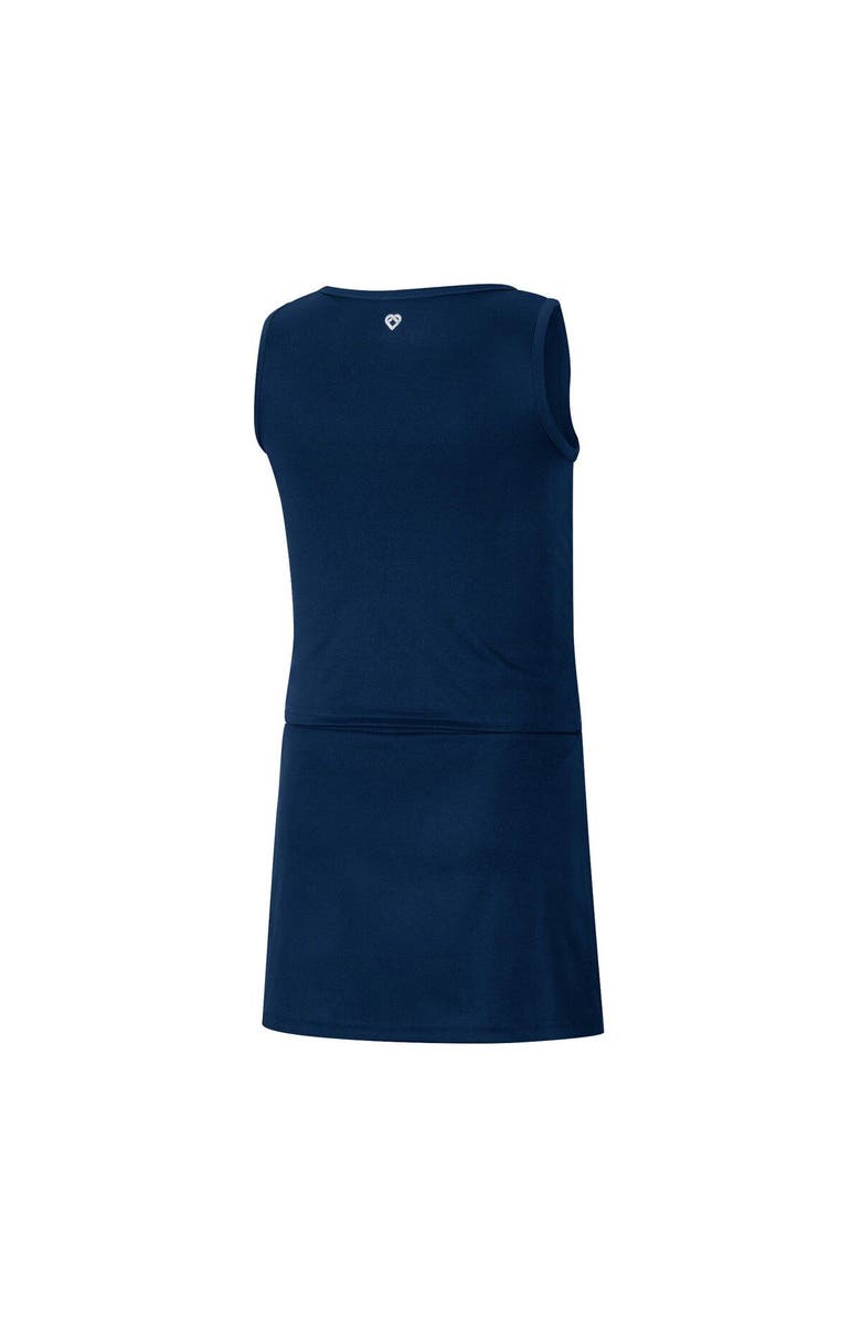 COLOSSEUM Girls Youth Colosseum Navy Auburn Tigers Carousel Cheerleader Set, Alternate, color, 