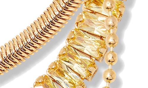 BROOK & YORK BROOK AND YORK PRIYA BIRTHSTONE TENNIS BRACELET SET 