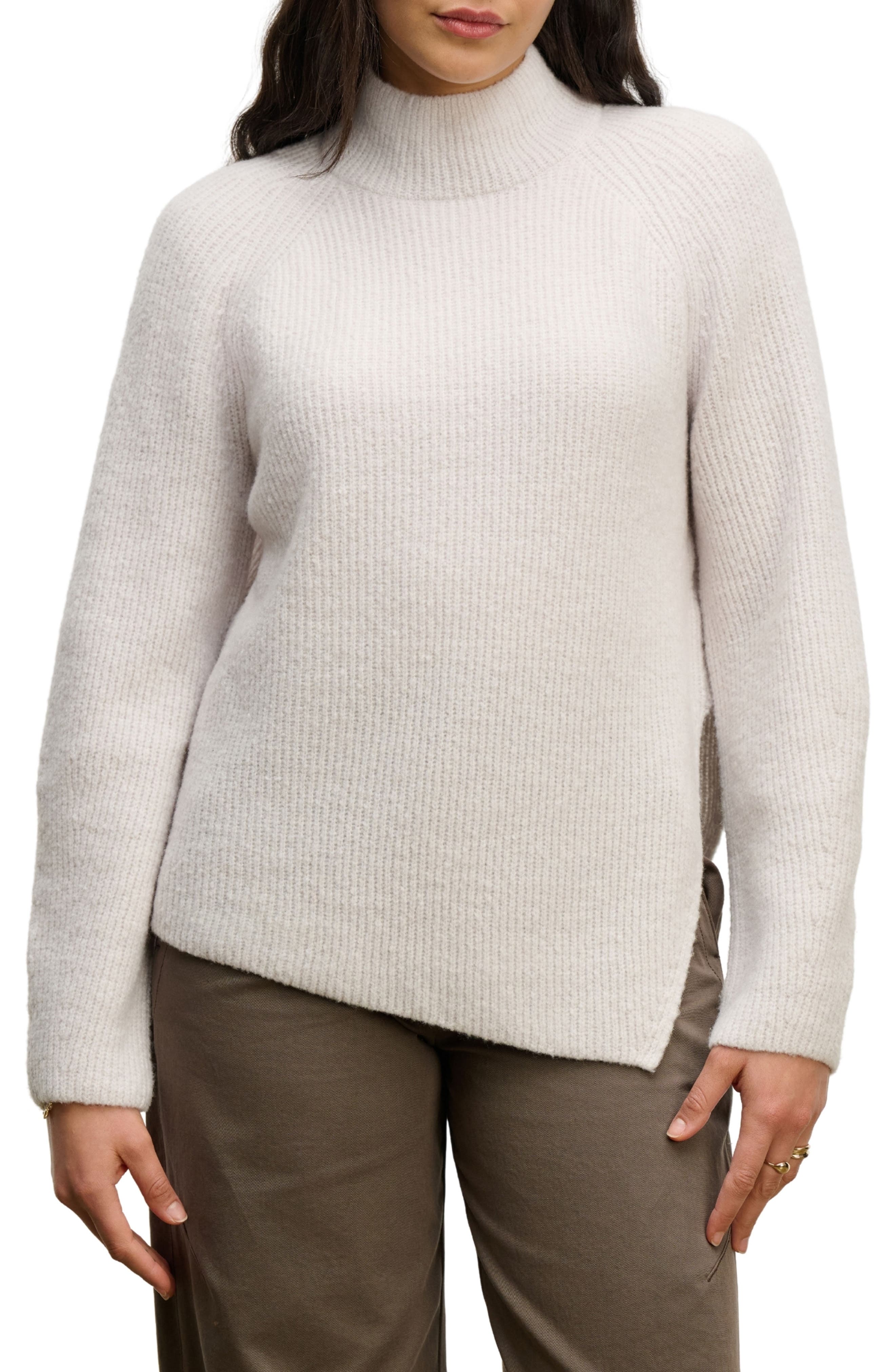 Lesa Mock Neck Sweater