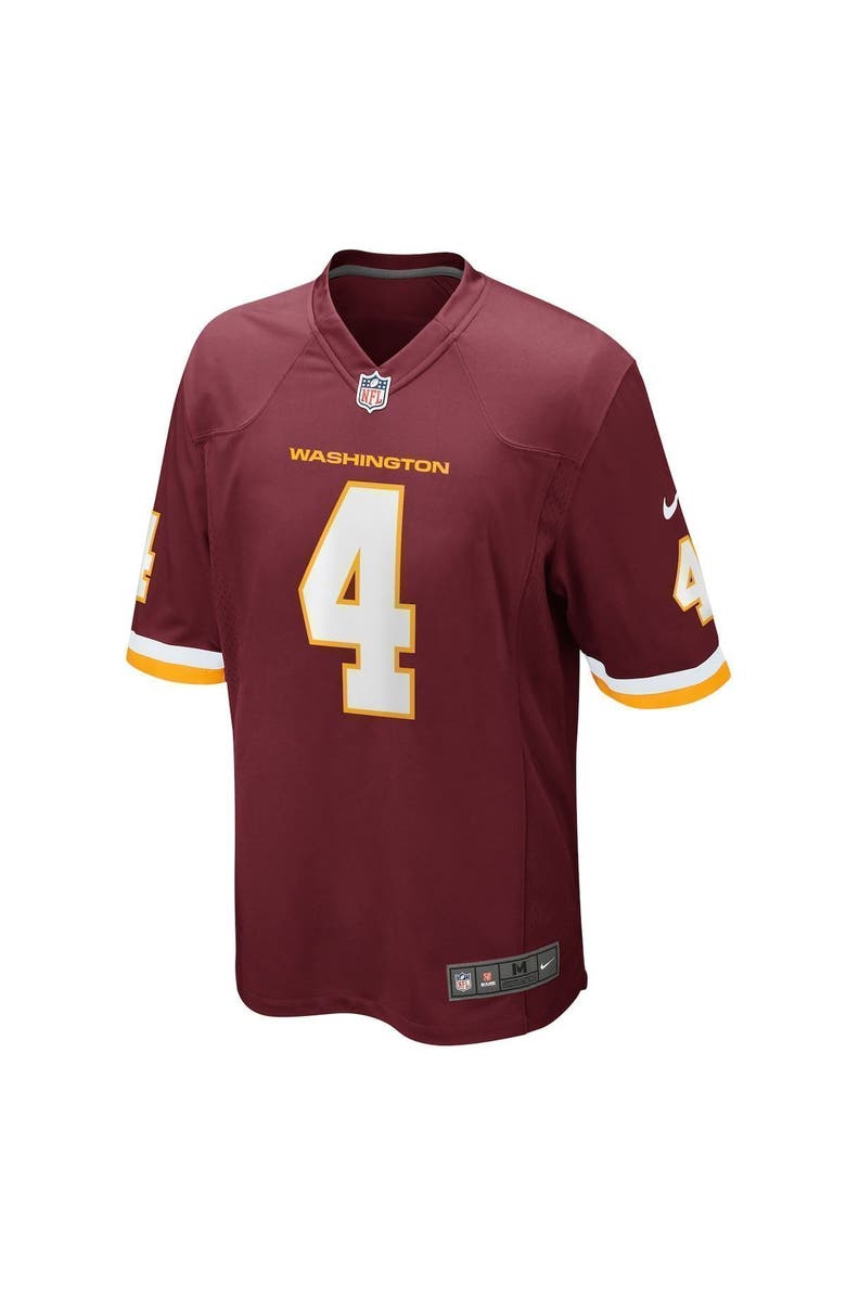 Nike Men's Nike Taylor Heinicke Burgundy Washington Football Team Jersey, Alternate, color, 