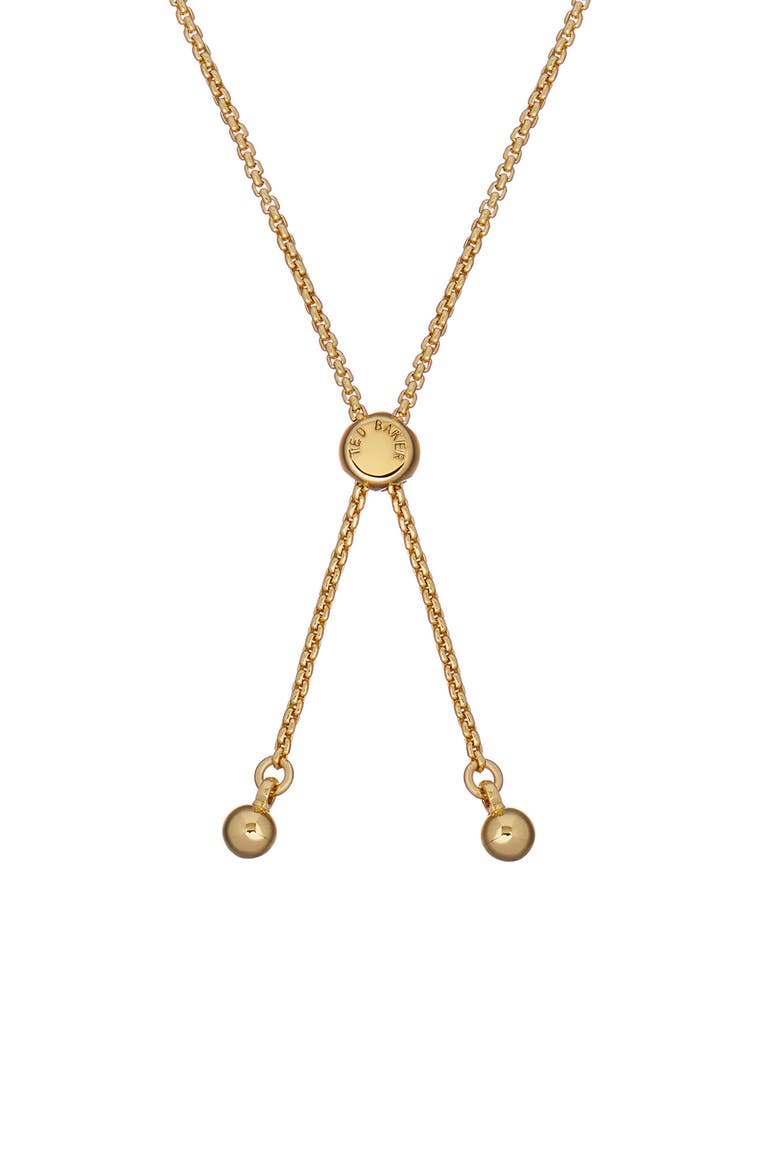 Breenar Baker Bar Slider Bracelet, Alternate, color, GOLD TONE