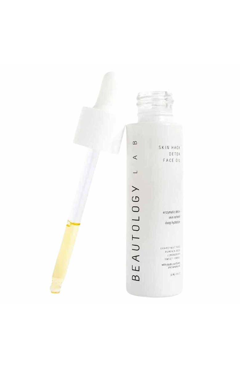 BEAUTOLOGY LAB Skin Hack Detox Face Oil 1oz, Main, color, NO COLOR