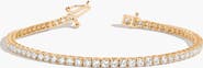 Aurate New York Classic Lab Grown Diamond Tennis Bracelet