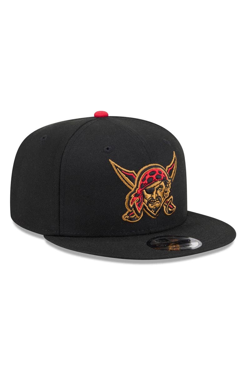 New Era Youth New Era  Black Pittsburgh Pirates 2026 City Connect 9FIFTY Snapback Hat, Alternate, color, Black