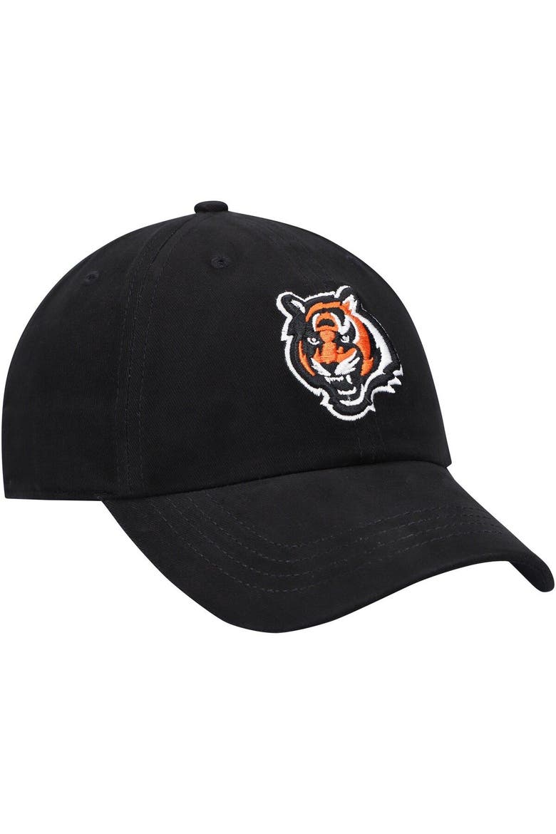 Women's '47 Black Cincinnati Bengals Miata Clean Up Primary Adjustable Hat, Alternate, color, Black