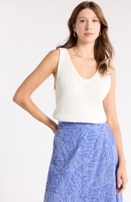 1901 V-Neck Sweater Tank