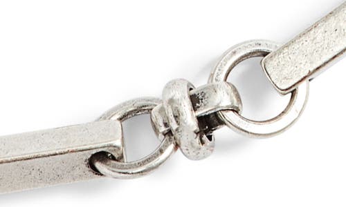 Child Of Wild Rhapsody Link Chain Necklace In Silver