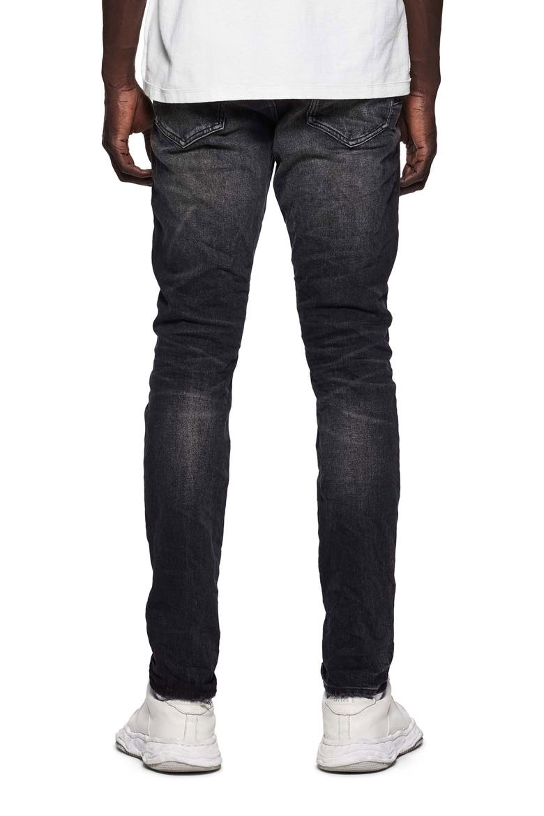 Highgate Skinny Jeans, Alternate, color, BLACK