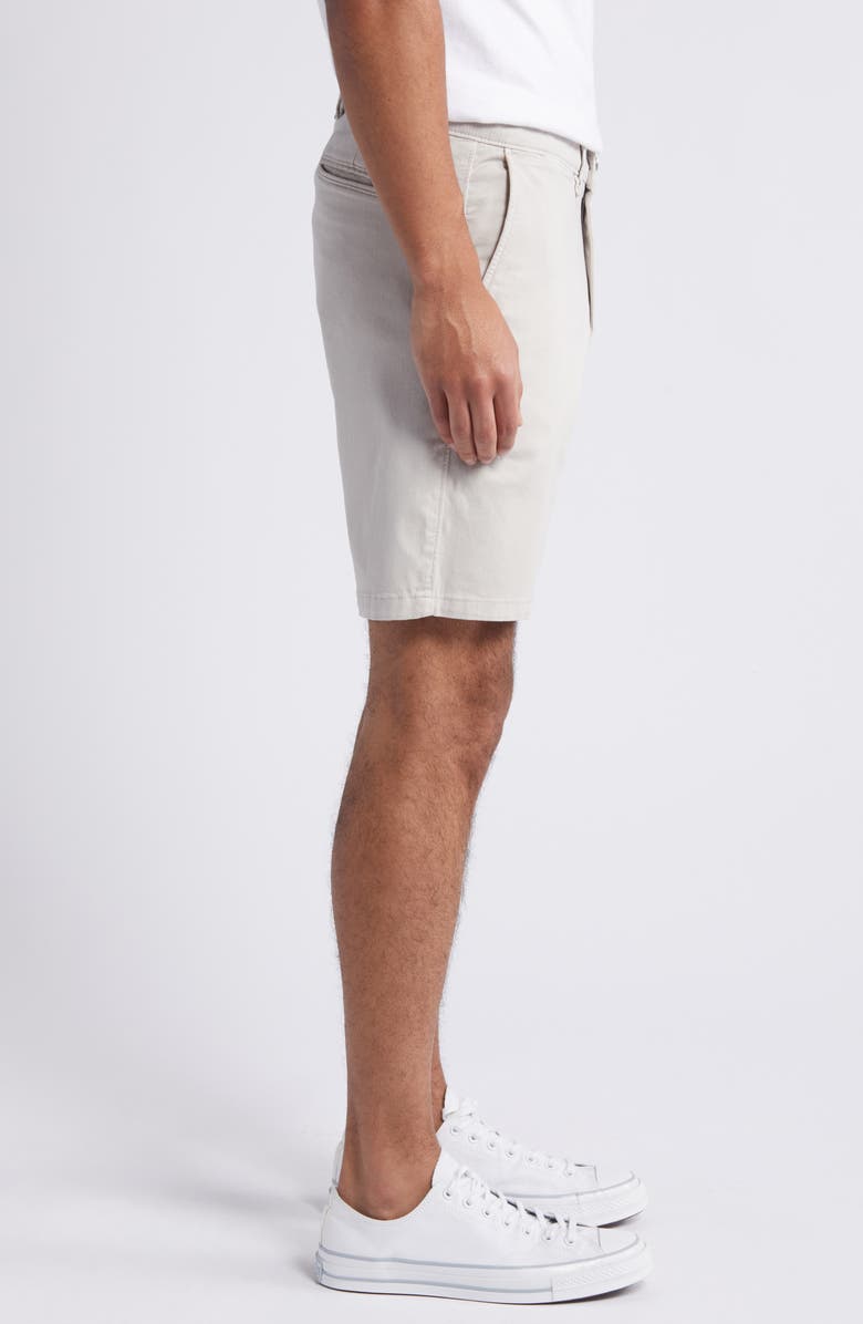 DL1961 Jake Flat Front Chino Shorts, Alternate, color, Light Grey