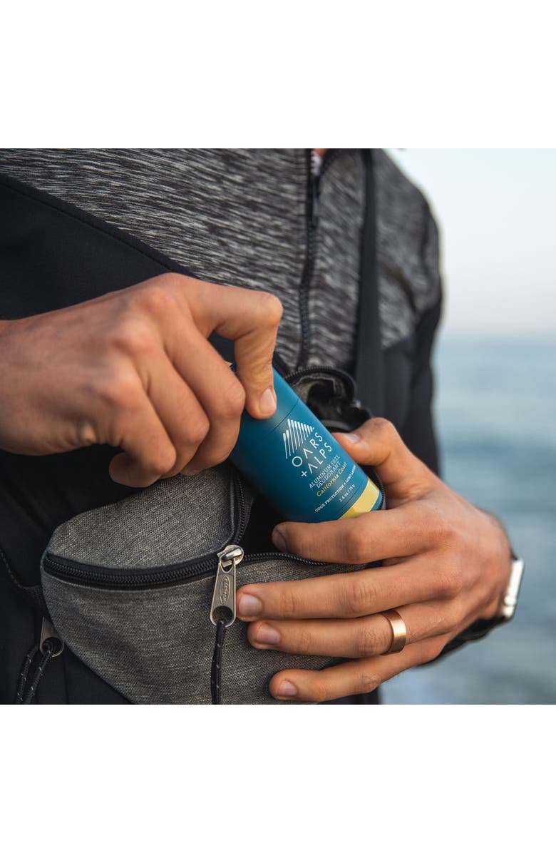 OARS + ALPS Aluminum-Free Deodorant - California Coast, Alternate, color, Blue