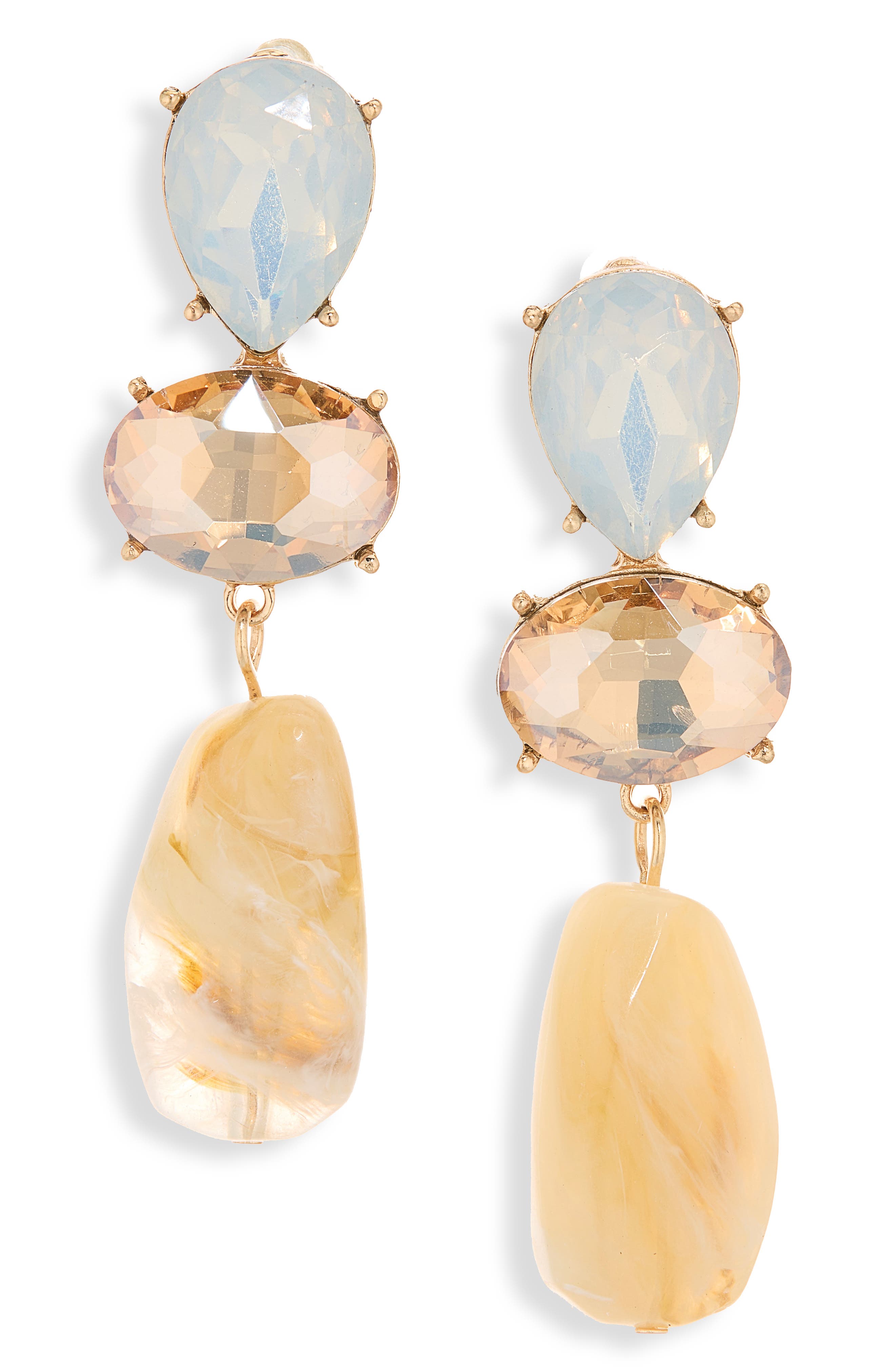 Crystal Drop Earrings
