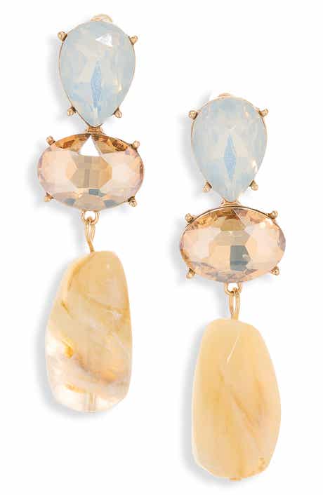 Crystal Drop Earrings