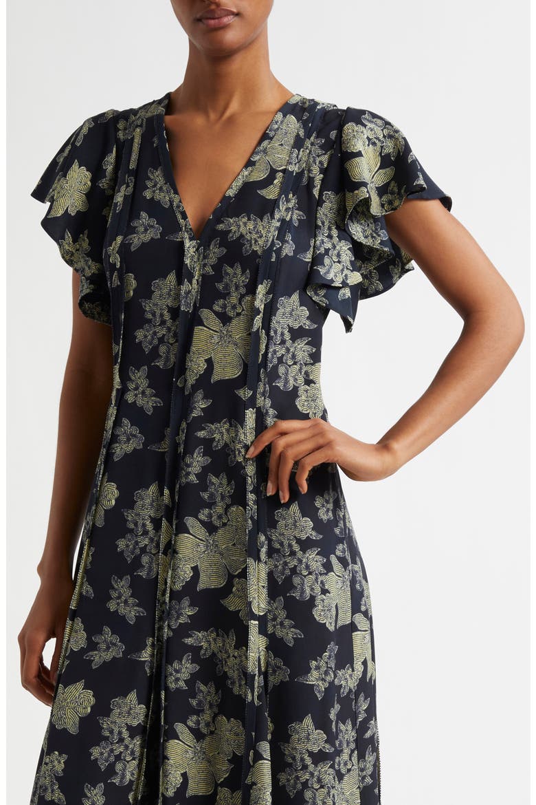Evette Dress, Alternate, color, MINUIT