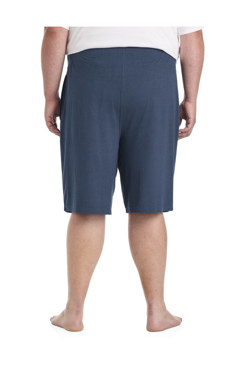 Harbor Bay by DXL Big & Tall Lounge Shorts, Alternate, color, Navy Heather