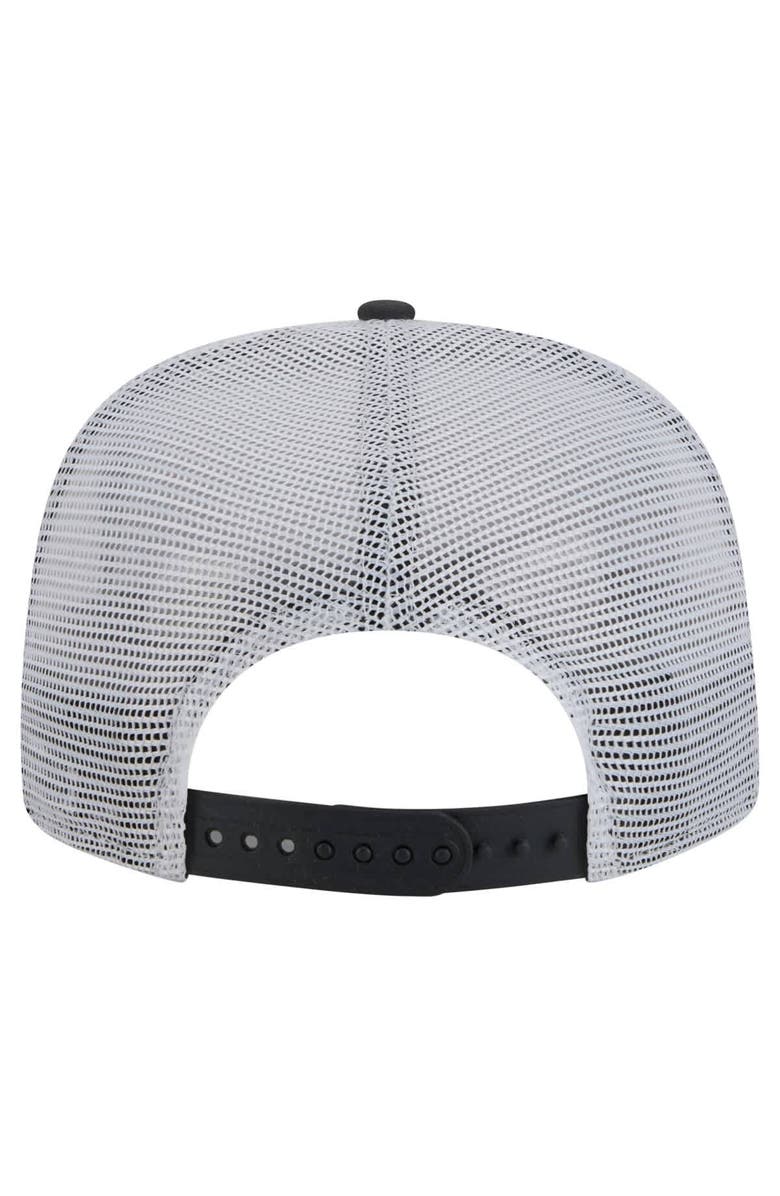 New Era Men's New Era Black/Gray Vegas Golden Knights Throwback V-Dye Adjustable Golfer Hat, Alternate, color, Black