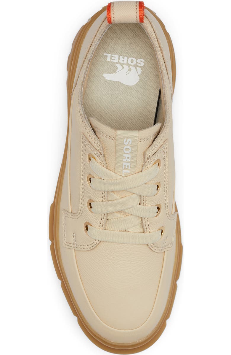 SOREL Caribou X Waterproof Platform Sneaker, Alternate, color, Bleached Ceramic/ Gum 16