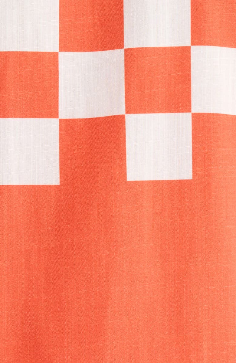 Petal & Pup Sebastian Printed Romper, Alternate, color, Rust