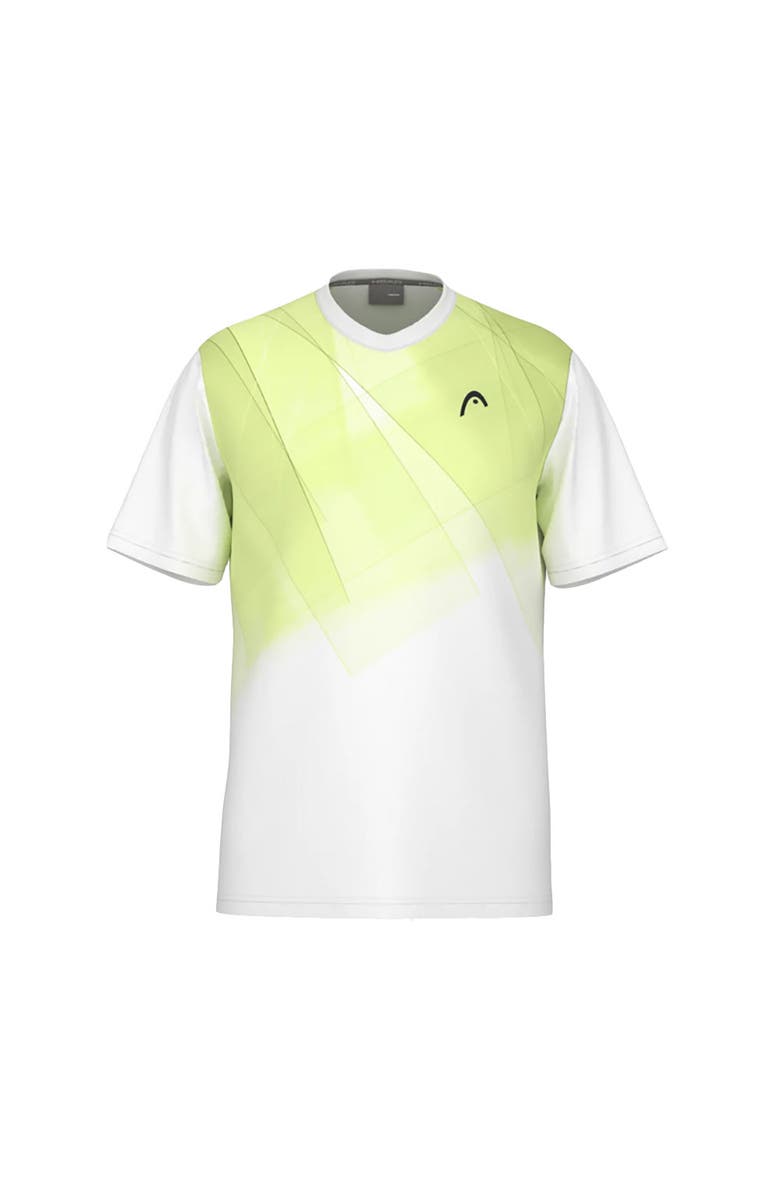 HEAD Topspin Boys Tennis T-Shirt, Main, color, Vision Light Lime