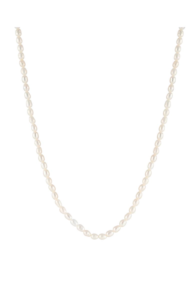 Freshwater Pearl Choker, Main, color, Gold