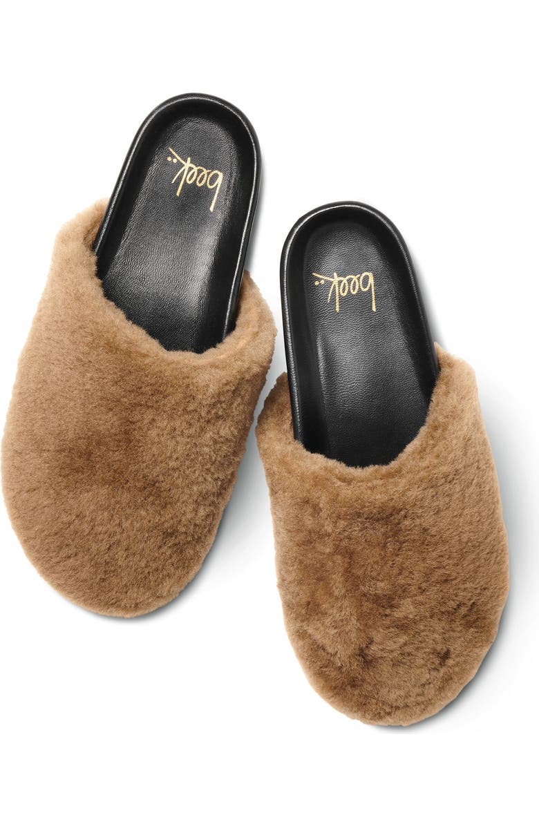 Beek Flufftail Genuine Shearling Slipper, Alternate, color,